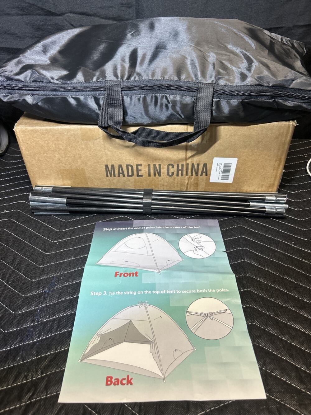 Blackout Tent Canopy Breathable Mosquito Net Portable Travel Crib Cover